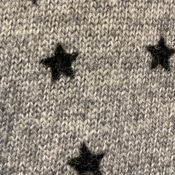 GC Fontana Stars Twin Set Merino Cashmere Blend Size 44 - V-Neck Sweater - Picture 2 of 4